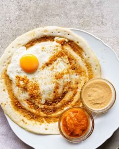 Double Egg Dosa