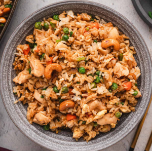 Cashew Chicken Fried Rice